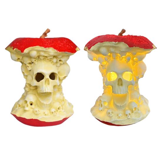 Halloween Lamp Fruit Skull Shape Party Light Haunted House Lamp Home Parties Festivals Halloween Decoration