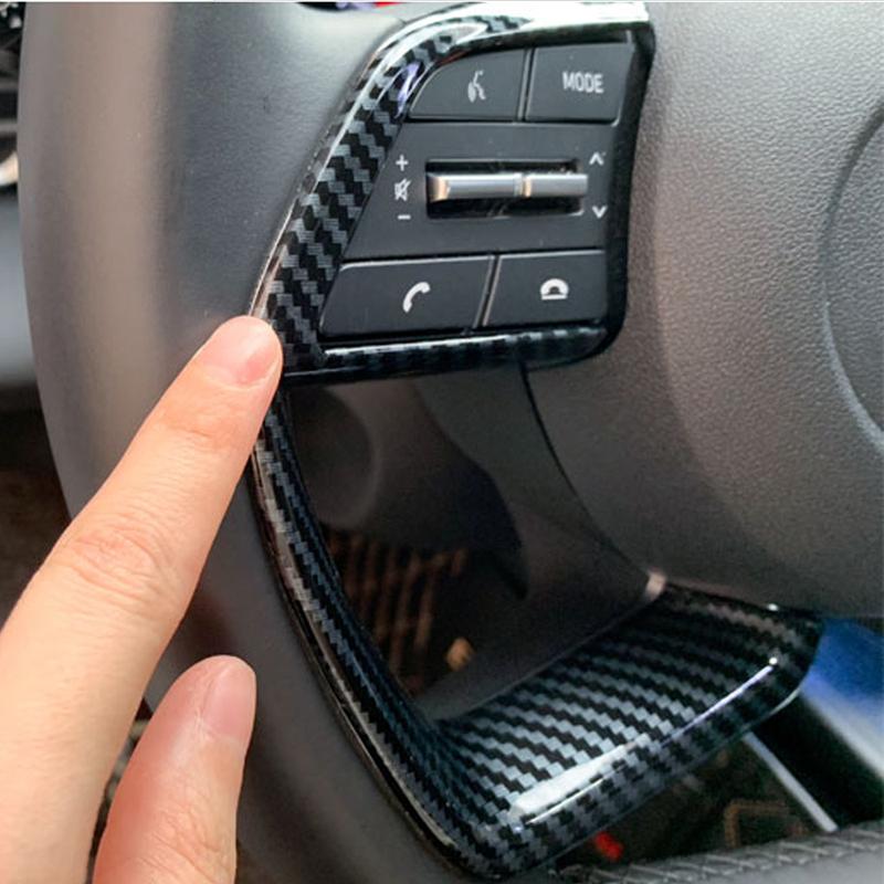 Car Steering Wheel Decorative Strip Accssories For Hyundai Elantra Interior Stickers Auto Styling Trim    2024 2025
