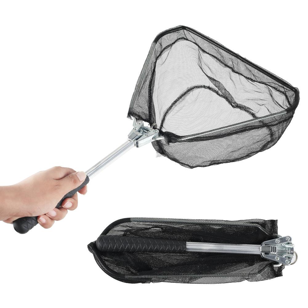 Triangular Fly Fish Landing Net Foldable Floating Fishing Net Portable  Freshwater Fishing Net Fishing Gear and Gifts for Men