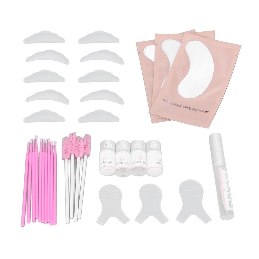 Eyebrow Lamination Kit Semipermanent Safe Moderate 6 To 8 Weeks Long Lasting Eyelash Lift Kit for