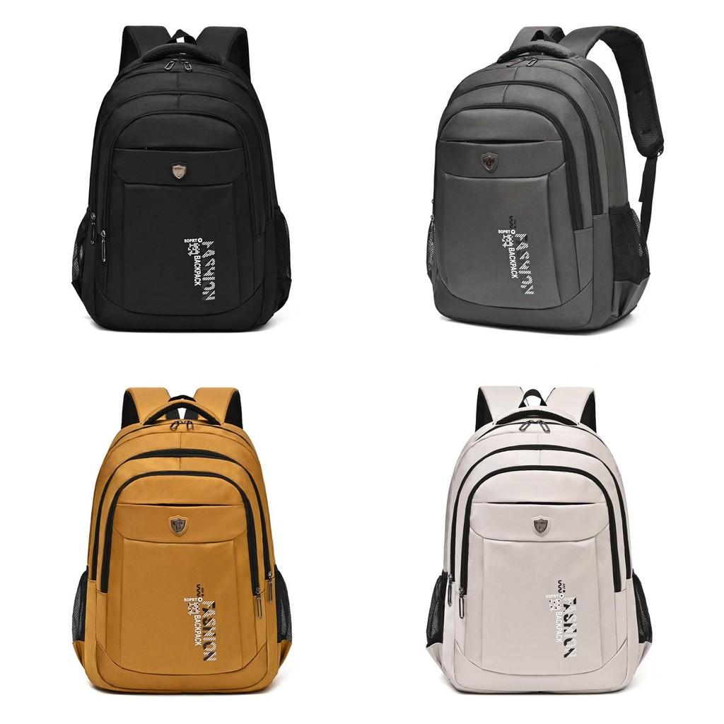 Oxford Fabric Large Capacity Travel Backpack For Men And Women With Letter Printed