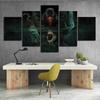 No Framed 5 Pieces Pyke The Bloodharbor Ripper Legends League Game Kids Wall Art Canvas Posters Pictures Paintings Home Decor