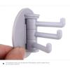 Rotating traceless hook, wall self-adhesive, strong, non punching, kitchen, bathroom storage rack, multifunctional towel rack