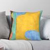 Henri Matisse Cortina Amarilla Funda de Cojín Cuadrada Poliéster Lino Terciopelo Creativo Decorativo Cojín para el Hogar Funda de Cojín Venta al por Mayor