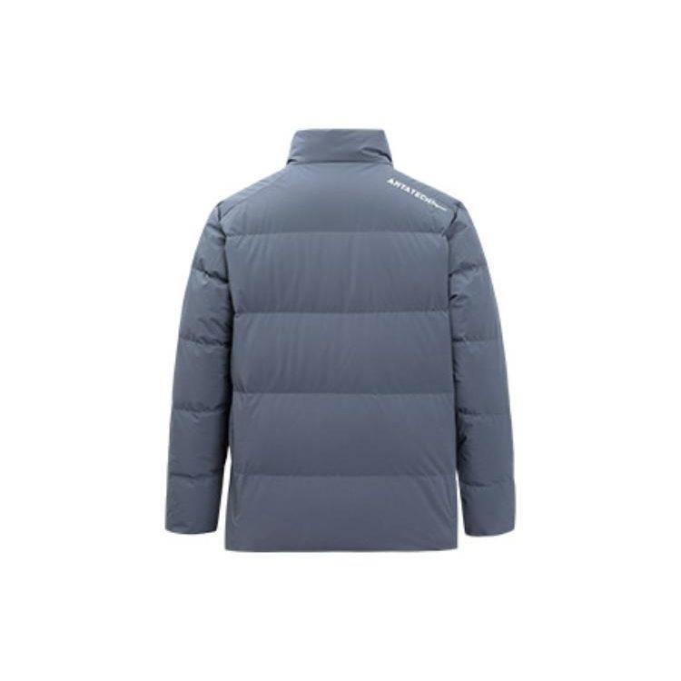 ANTA Variety Training Collection Down Jackets Men's Gray Stand Collar Thickened Other 952247944-3