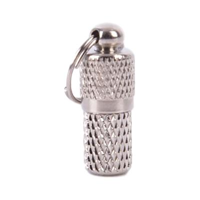 Metal Screw Lost Dog Cat Pet Id Identity Address Tag Collar Barrel Label Tube