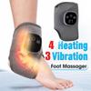 Elektrischer Fußmassagegerät mit Wärme und Vibration 3 Vibrationsmodi Heizung Knöchelmassagegürtel