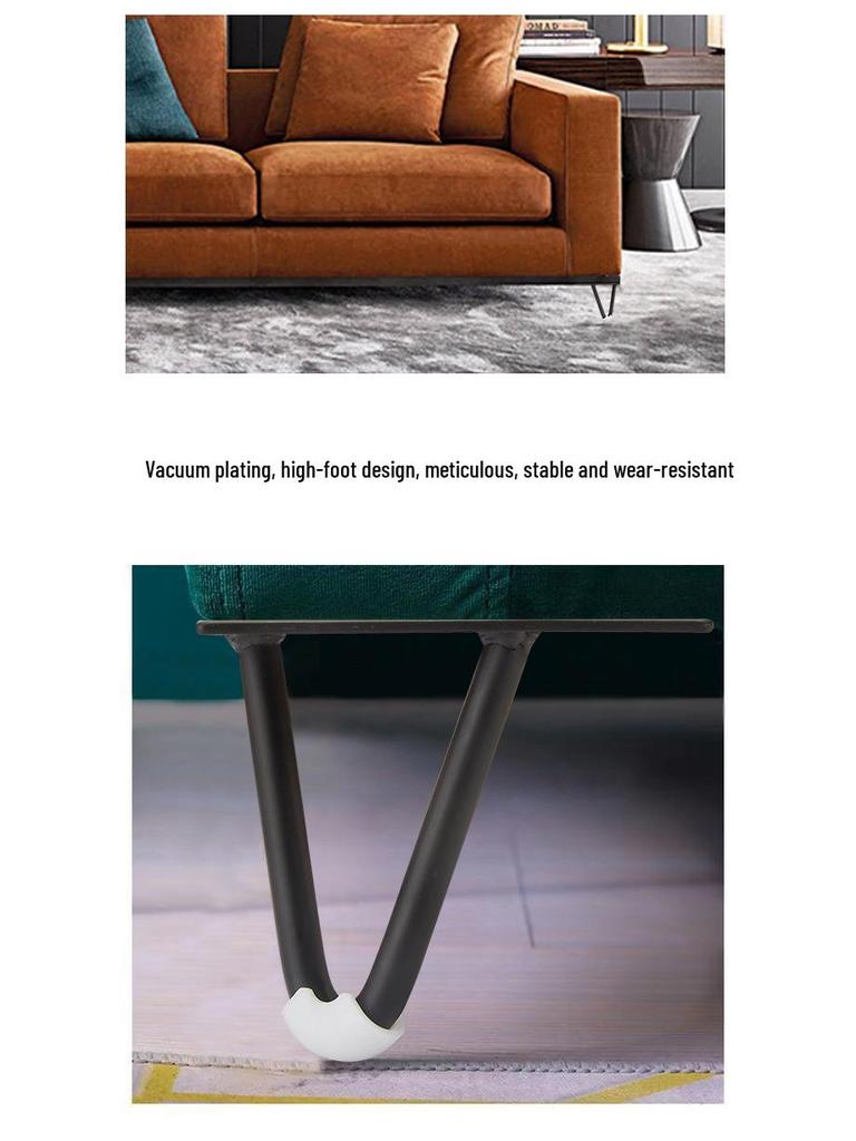 Modern Simple Iron Angled Furniture Feet for TV Cabinet and Sofa