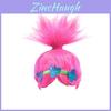 Barn Troll Stil Festival Party Parykk For Tegneserie Cosplay Med Rosa Hodeplagg Lue
