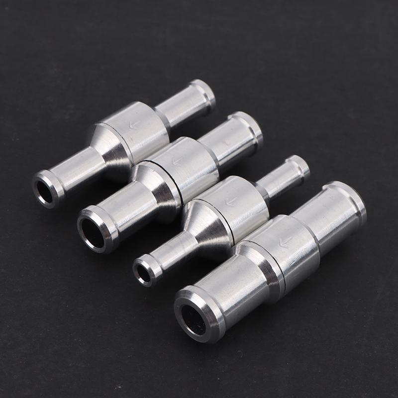 Car Oil Water Pump Non-Return Check Valve for Petrol Diesel; Made of Aluminium Alloy, 6-12mm One-Way Function
