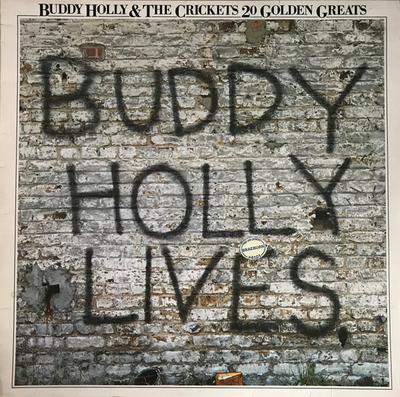LP Record BUDDY HOLLY  THE CRICKETS  20 Golden Greats EMTV8 MCA Records 1977 UK Rock Used