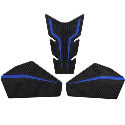 BYEMTTY Traction Pad Tank Kit for Yamaha MT-25/MT-03 (2020-2025) Tank Pad (Blue)