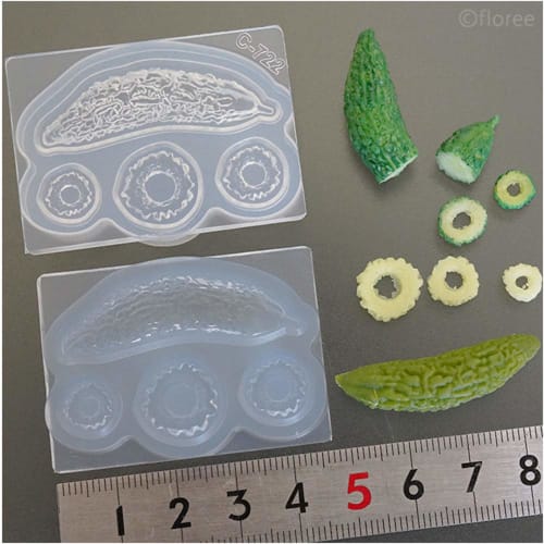 Kamejima Shoten Soft Mold Bitter Melon 3D Hobby Tool C-722