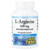 Natural Factors L-Arginine 500mg Veggie Capsules, 90 Count