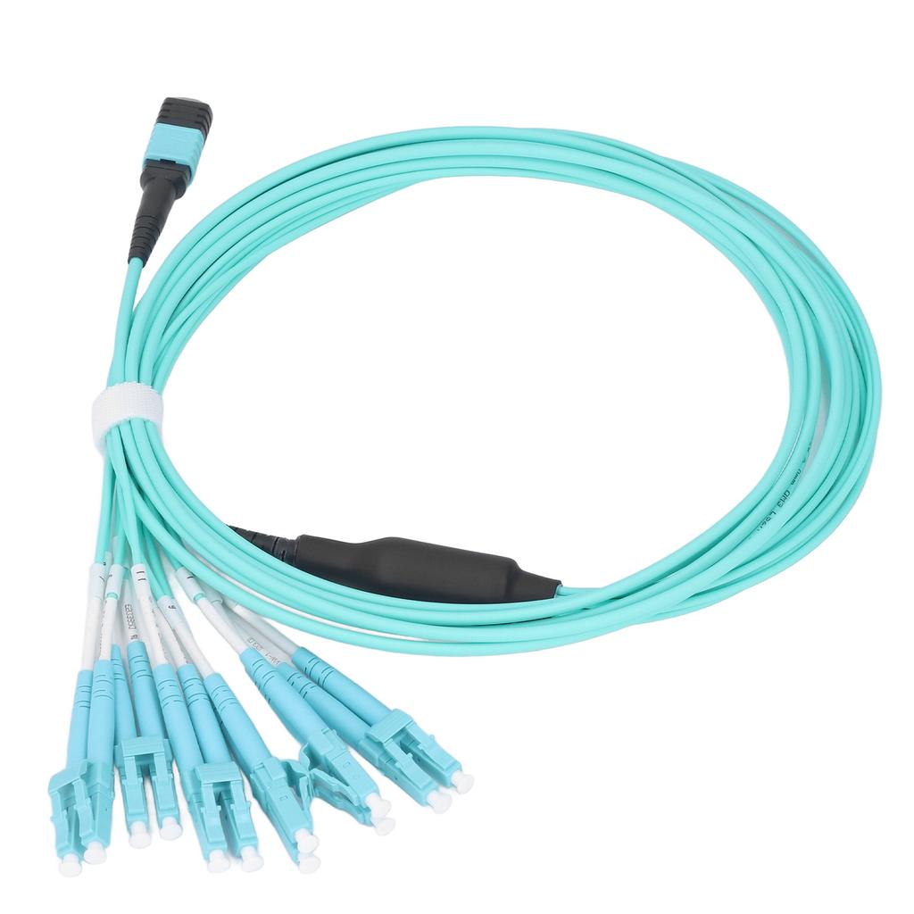 LWL-Patchkabel 12 Adern 10 Gigabit Multimode Cluster Optisches Faser-Patchkabel MPOLC