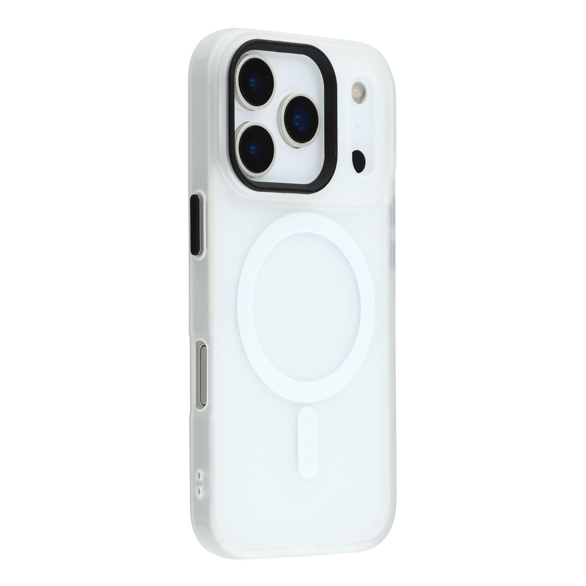 For iPhone 17 Pro Max Case Compatible with MagSafe Skin-Touch PC + TPU Phone Cover L