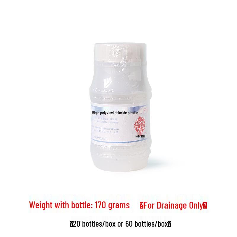 Fast-Drying PVC Pipe Adhesive for Water Supply, Drainage & Electrical Conduits