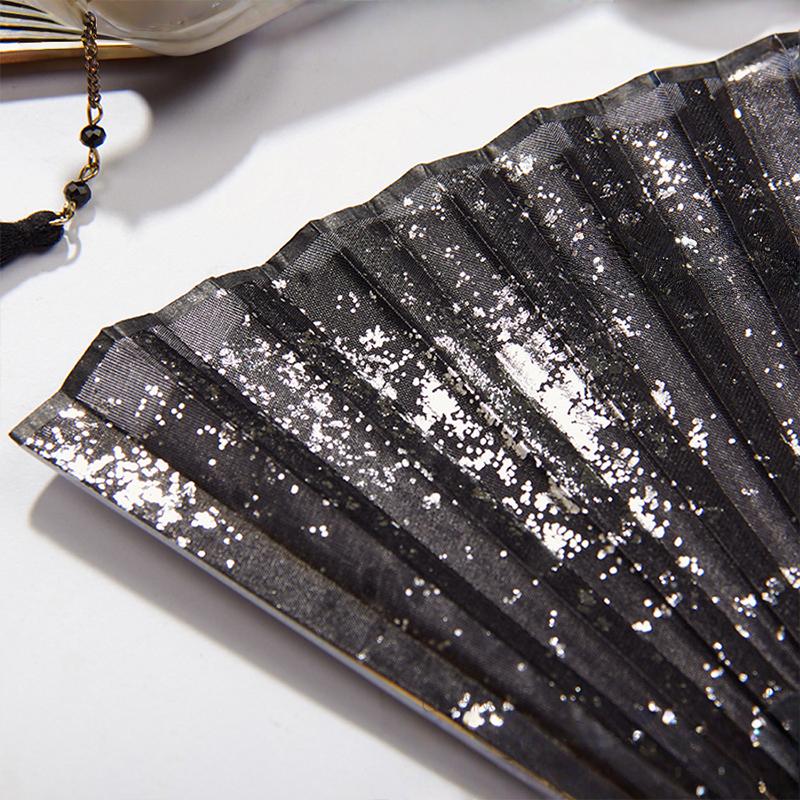 Folding Fan Chinese Style Ancient Style New Chinese Style Small Retro Folding Classical Costume Portable Summer Dancing Fan