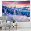 Christmas Eve Christmas Home Decor Tapestry Wall Decor Background Fabric Hippie Living Room Bedroom Tapestry tapeçaria de natal