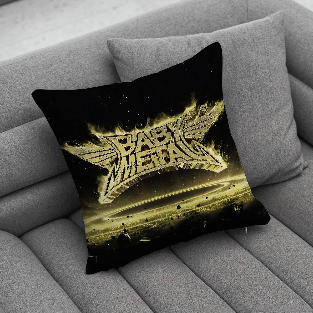 BBabymetal Metal Forth Pin Pillow Case Pillowcase Home Sofa Cushions Car Cushions Pillowcover Office Pillowshell Pillow