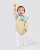 Baby Cute and for for Boys and Girls Jio.Jio Bibs, 360° Waterproof, 5-Piece Set, 100% Cotton, Soft, Petal-Shaped, Feeding, (A)