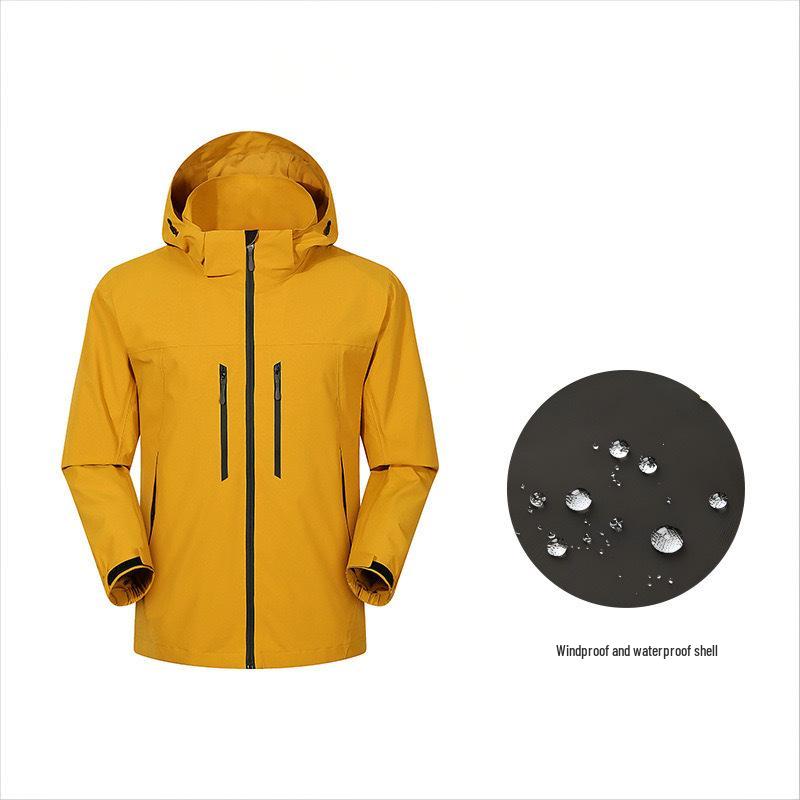 

Bird s National Wind and Waterproof Three-in-One Couple Down Mountaineering Jacket XL