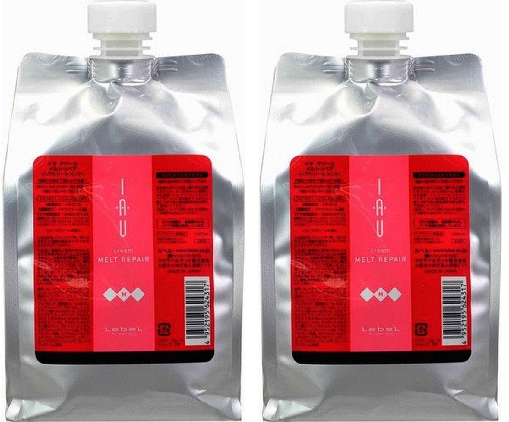 

of LebeL IAU Cream Melt Repair 1000ml Refill Treatment LebeL IAU [Set 2]