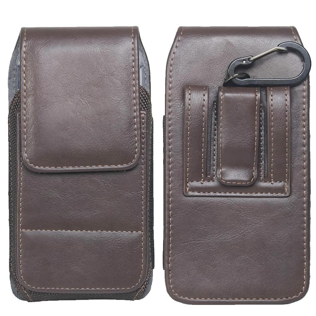 QBeau Vertical Smartphone Belt Case with Belt Magnetic PU for iPhone iPhone Galaxy Lite New Fits Smartphones Up To Inches Pouch, Loop, Closure,