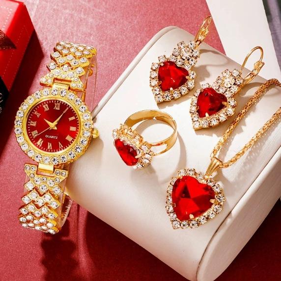 Ladies Fashion Bracelet Watch Diamond Inlaid Watch Cornucopia Roman Quartz Watch Women'S Watch