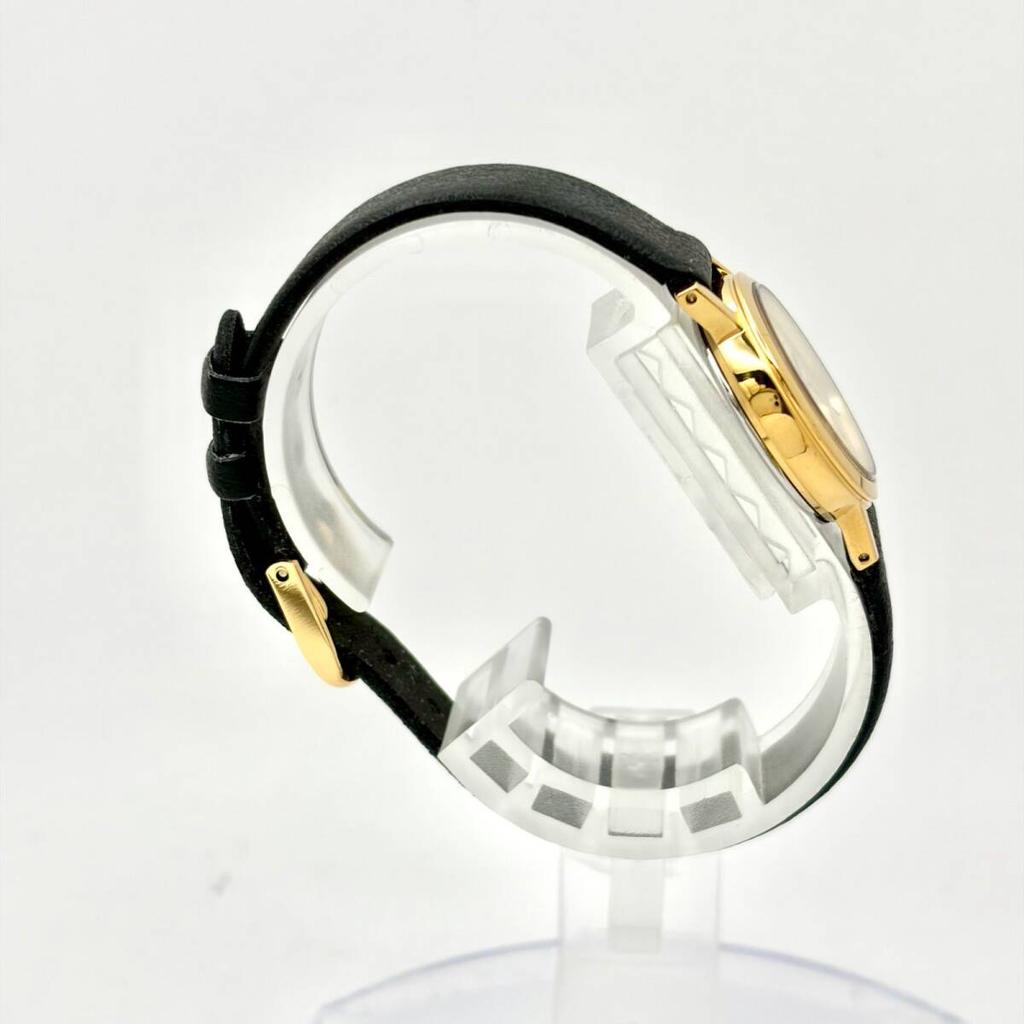 SEIKO Spirit Ladies Watch Gold 850407 Strap [Excellent Condition/ New Battery] 4N21-0640