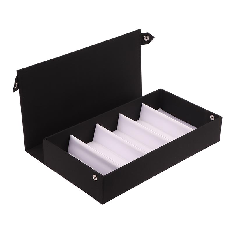 5/18 Grids Flip Eyeglass Display Box Showcase Sunglasses Case Storage Organizer For Women Men