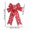 Creative Bow Christmas Decoration Sparkling Christmas Bow Decorations  Xmas Party Supplies