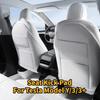 Seat Kick Pad for Tesla Model Y Juniper/Model 3+ Highland Car Leather Anti Kick Mat Child Anti Dirty Protector Cover Accessories