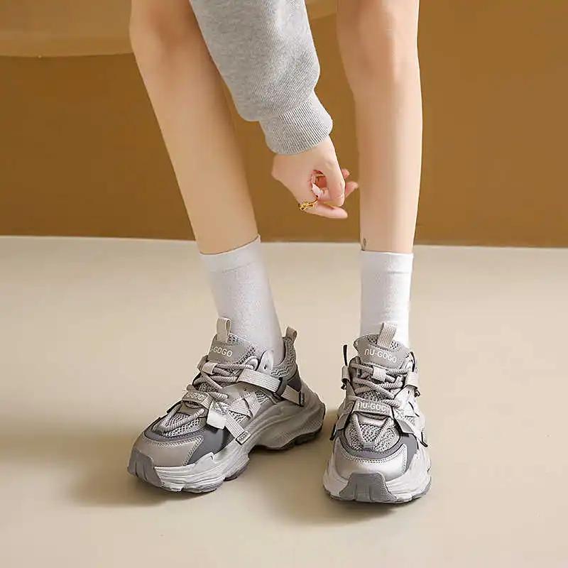 Fashion Parkour Round Toe Women's Stylish Tennis Women Shoes Loafers Spring Summer Sneakers Sports Affordable Price Original