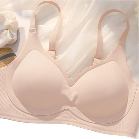 Traceless small cloud muscle thin shoulder strap underwear summer thin without steel ring beautiful back bra comfortable gathering and breathable