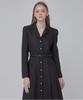 Julie And Kara 24 Fw Collar 106 Dear Giselle Dress Black