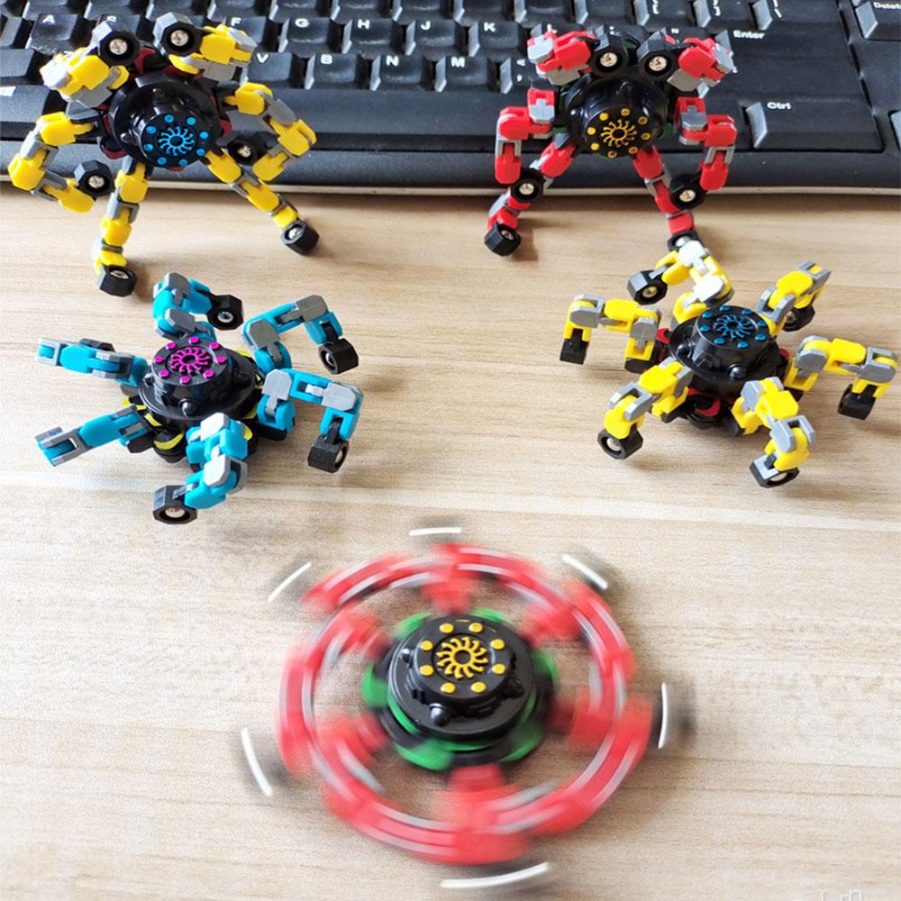 Verformte Fidget Spinner Ketten Spielzeuge Für Kinder Antistress Hand Spinner Vent Spielzeug Erwachsenen Stressabbau Fidget Sensorischer Kreisel Geschenk