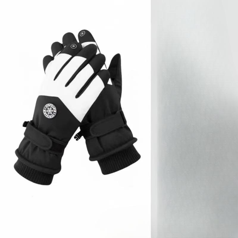 New Fleece-thickened Practical Cotton Gloves for Men and Women Winter Wool Touch Screen Warm Gloves for The Elderly