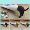 Hilarious Poop-shaped Dog Butt Toothpaste Topper Multiple Colors Pvc Material
