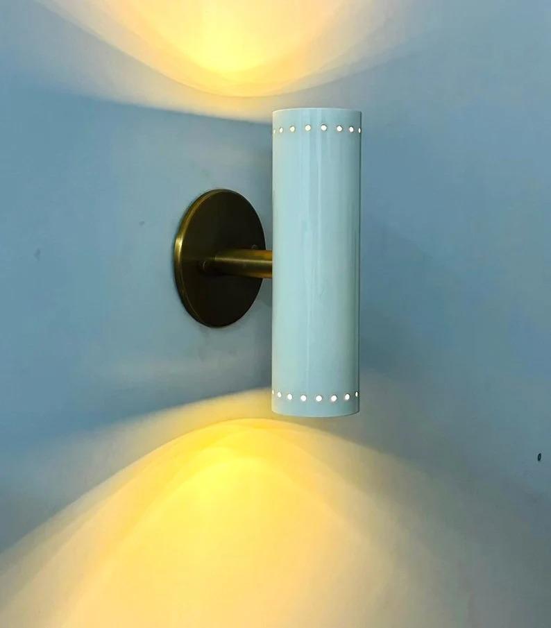 Radiant Handcrafted Raw Brass Wall Lamp Timeless Piece For Your Home