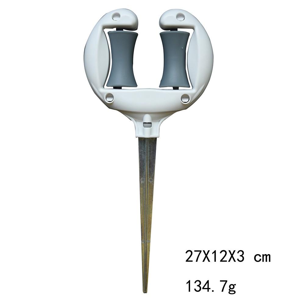 Garden Hose Holder Hose Positioning Guide Efficient Hose Management White