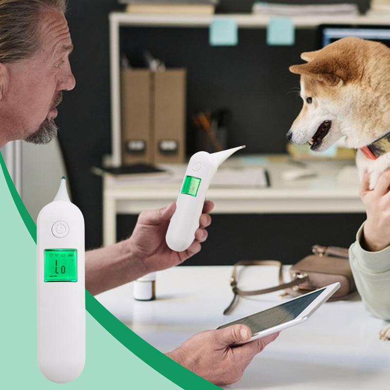 Pet Thermograph Dog Cat Digital Thermometers Animal Measuring Non-Contact Electronic Highly Accurate Pet Supplies Accessories