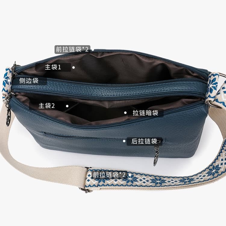 Damska Modna Torba na Ramię o Dużej Pojemności Torba Crossbody