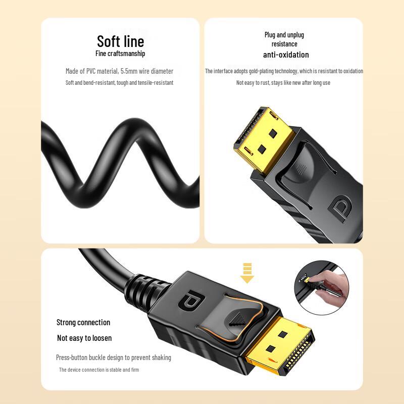 Shanze DisplayPort To VGA Converter Cable