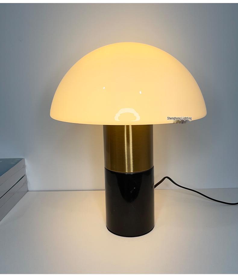 Nordic Modern Minimalist Glass Bedside Lamp for Designer Showrooms, Hotels & B&Bs