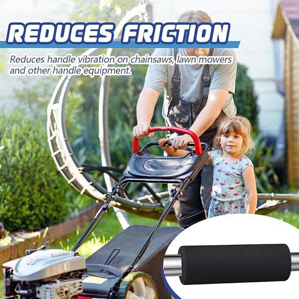 2pcs Foam Handle Grips Wrap Anti-slip Bicycle Motorcycle Handlebar Cover Universal Anti Vibration Foam Sleeve for Sports Travel