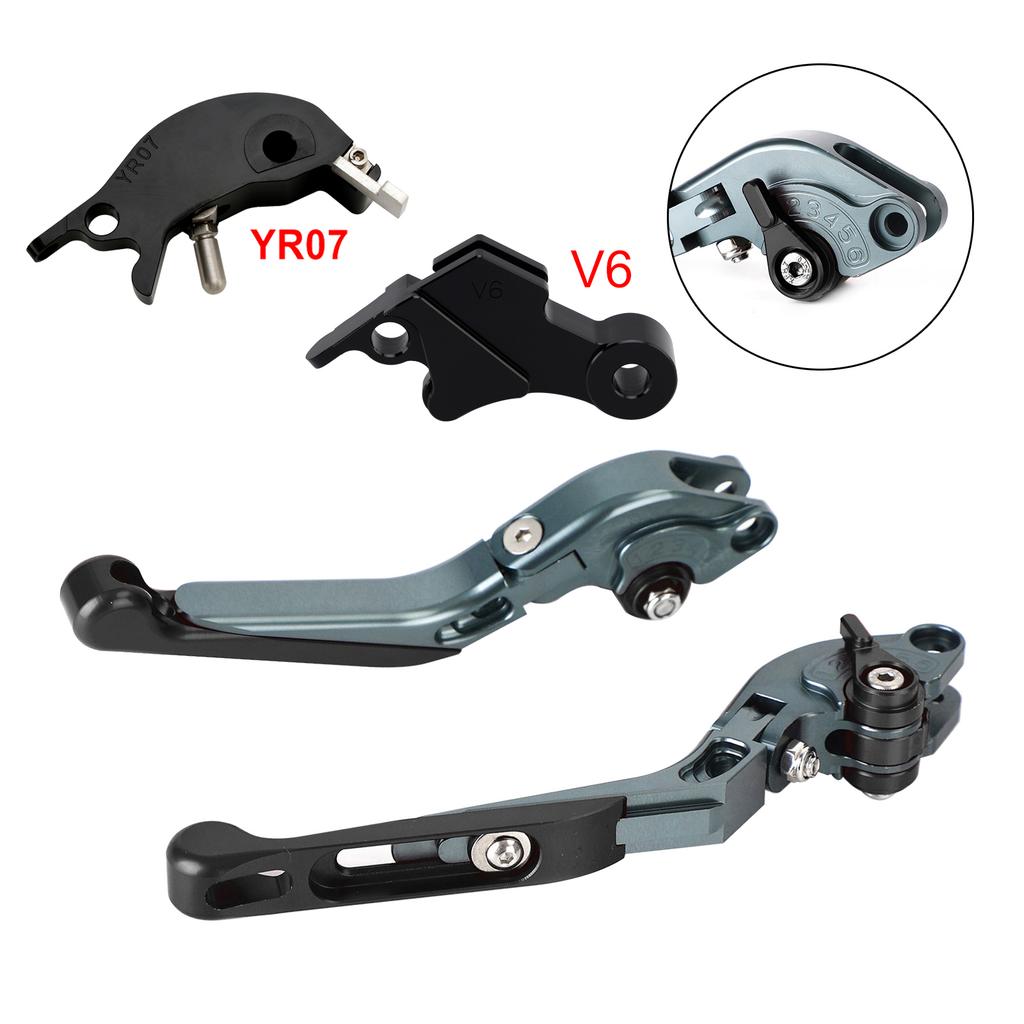 Verstellbarer Kupplungsbremshebel passend für YAMAHA XSR900 XSR900GP MT-09 2024-2025