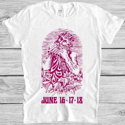 

Monterey T Shirt Festival Poster 60s Rock Music Hendrix Cool Gift Tee M132 2XL