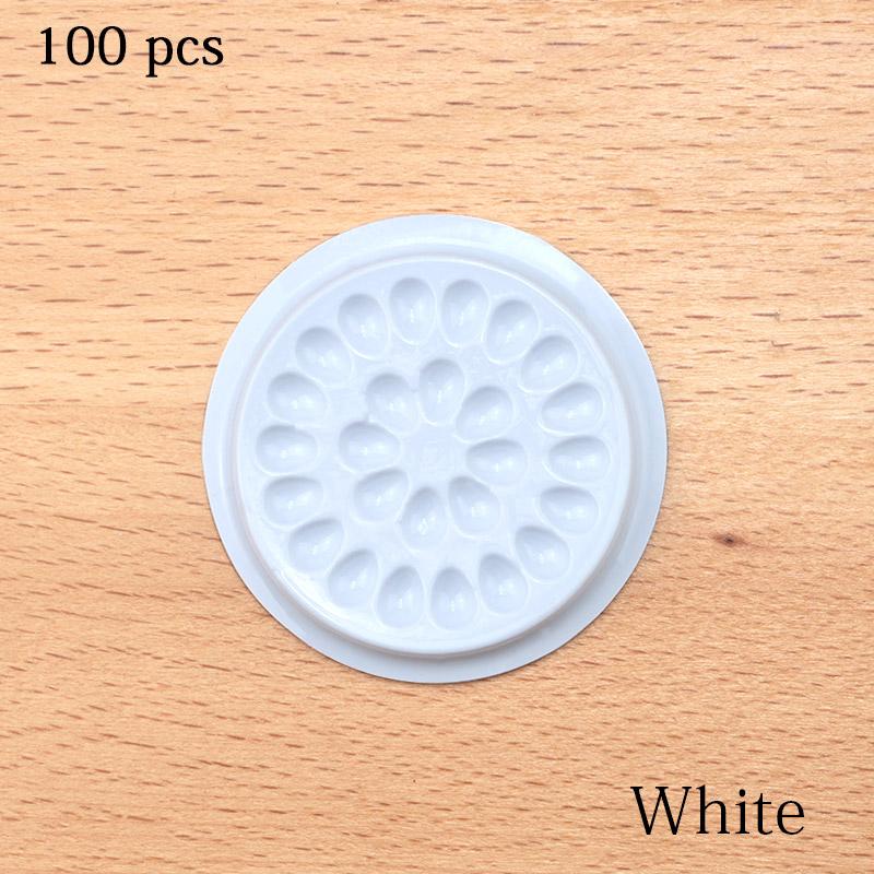 Wholesale Glue Gasket Eyelash Glue Holder Adhesive Pallet Eyelash Extension Glue Pads Stand On Eyelash Plastic Makeup Tools