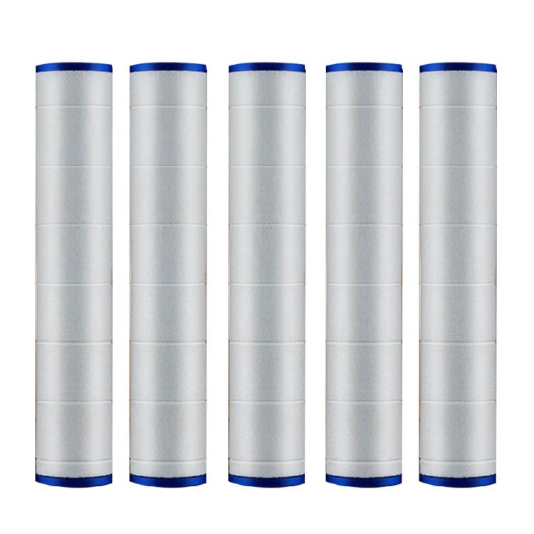 

5Pcs PP Cotton Filter Shower Head Replacement Filters Cartridge Bathroom Accessory for Shower Water Cleaning Enduring 1